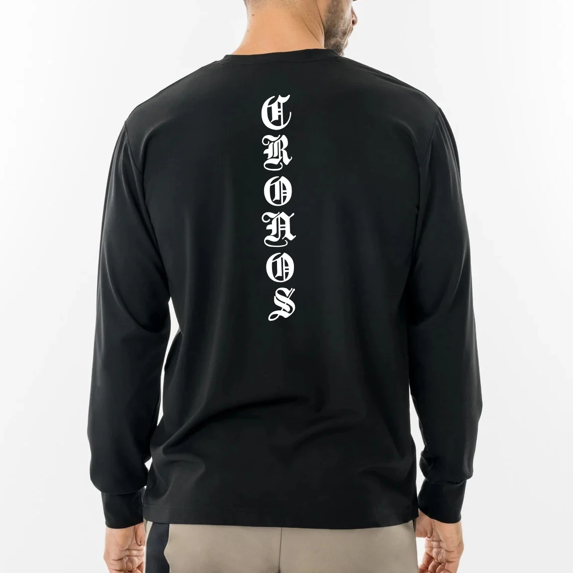 NEW Men's CRONOS Long Sleeve T - Undershirt Crew Neck 评论和价格