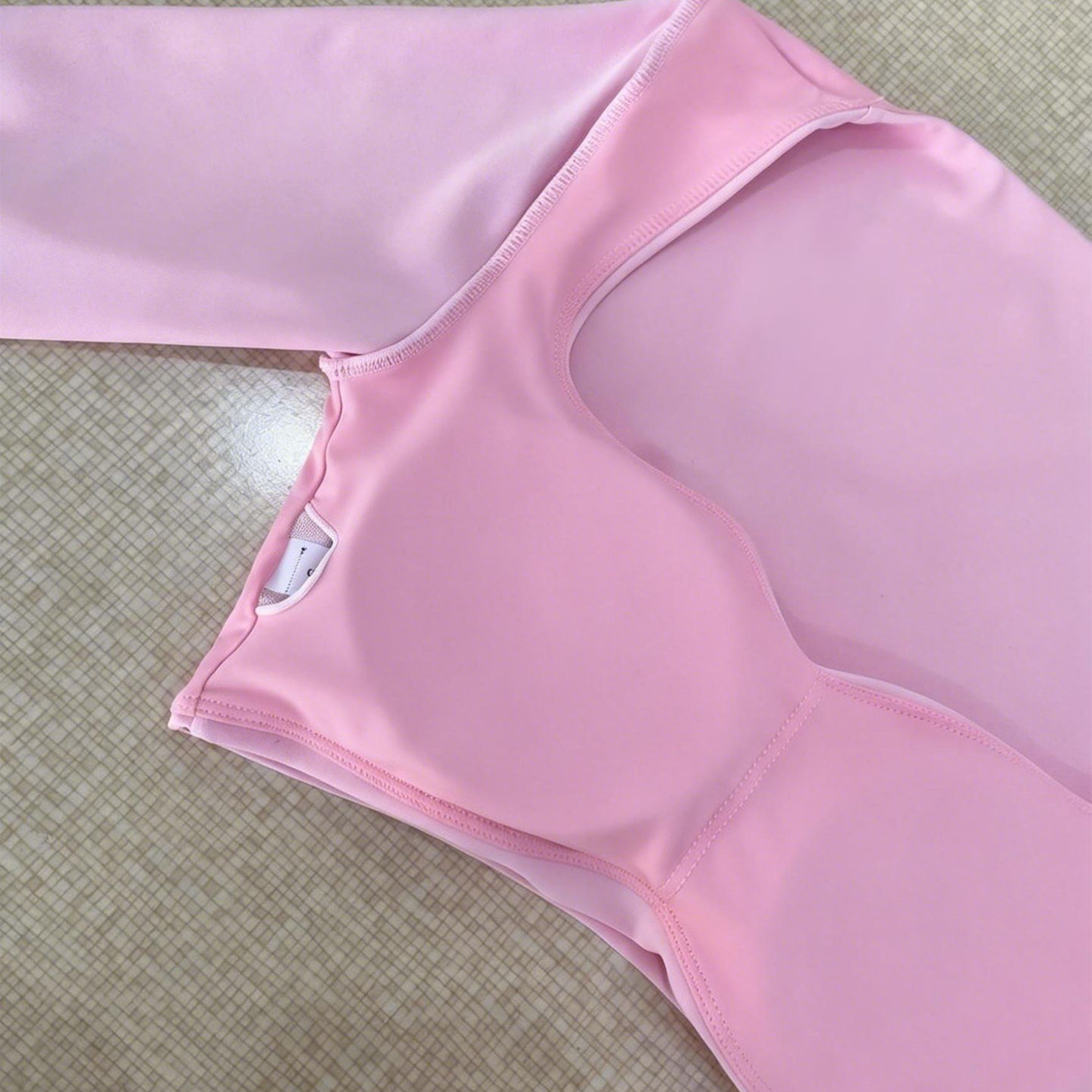 Pad 2PCS Women Yoga Set Long S - Compression Long Pant 评论和价格